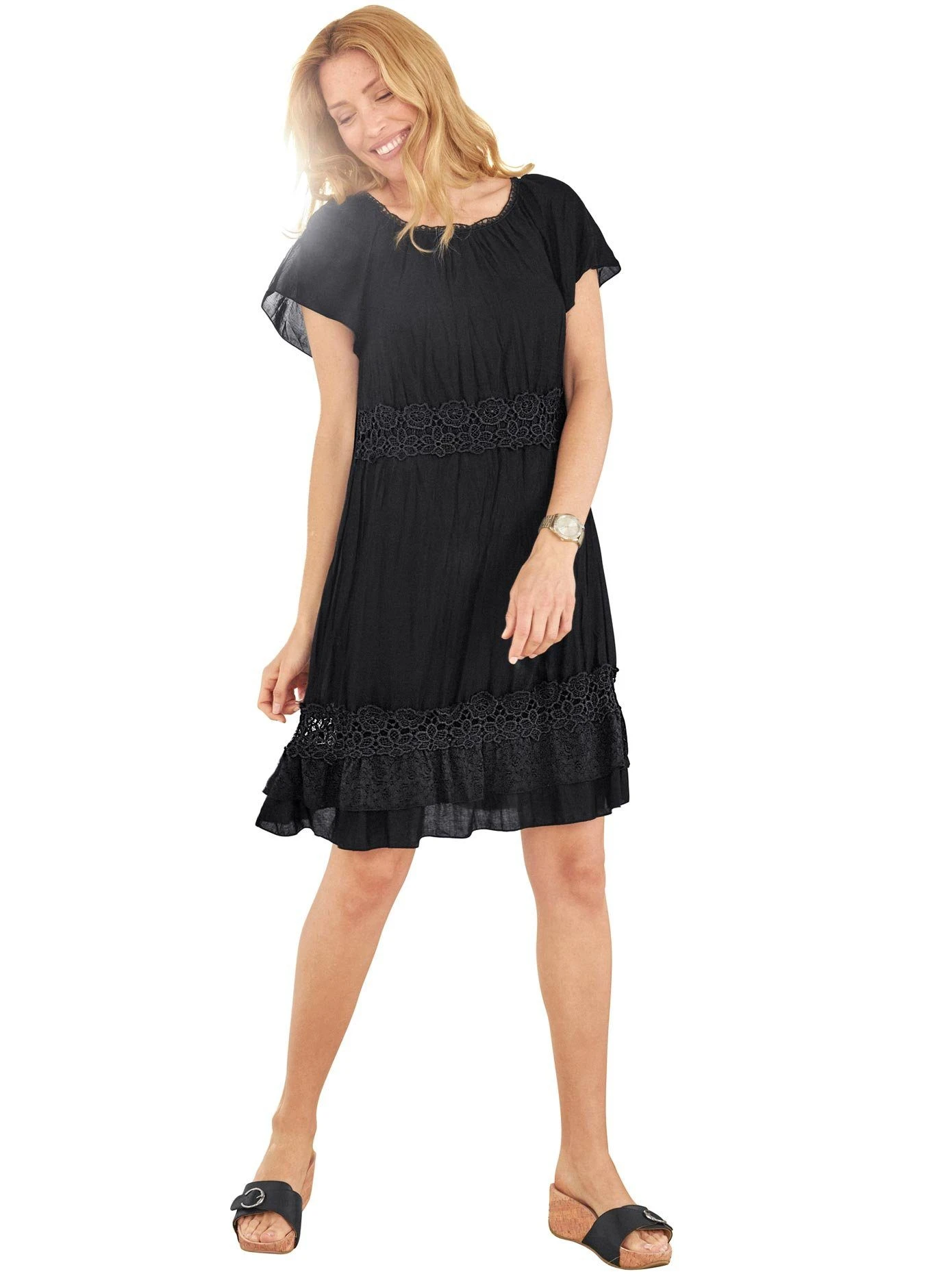 Comma Jerseyjurk Jersey Jurk In Wikkel-look 7 Comma Jerseyjurk Jersey Jurk In Wikkel-look - Afbeelding 5