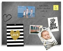 Beachtime Midi-jurk -TrendyTijd Verkoop home affaire magneetbord leisteen memobord van glas leisteenmotief grijs