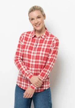 Heine Jurk Met Overhemdkraag 33 Heine Jurk Met Overhemdkraag -TrendyTijd Verkoop jack wolfskin flanellen blouse carson shirt w rood