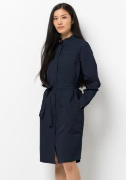 Jack Wolfskin Jurk Met Overhemdkraag LAKESIDE DRESS