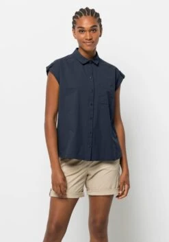 Marc O'Polo Jurk Met Overhemdkraag -TrendyTijd Verkoop jack wolfskin outdoorblouse light wander shirt w blauw 1