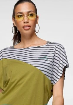 KangaROOS 2-in-1-jurk Zomerse Combinatie: Jurk En Shirt (2-delig) -TrendyTijd Verkoop kangaroos 2 in 1 jurk zomerse combinatie jurk en shirt 2 delig grijs 2