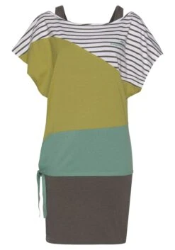 KangaROOS 2-in-1-jurk Zomerse Combinatie: Jurk En Shirt (2-delig) -TrendyTijd Verkoop kangaroos 2 in 1 jurk zomerse combinatie jurk en shirt 2 delig grijs 5