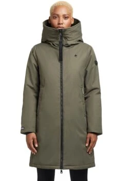 Q/S Designed By Midi-jurk -TrendyTijd Verkoop khujo gewatteerde jas lisad