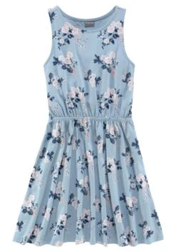 KIDSWORLD Jurk In Overgooiermodel -TrendyTijd Verkoop kidsworld jurk in overgooiermodel blauw 3