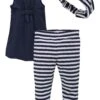 KIDSWORLD Jurk, Legging & Haarband Capri En Haarband Maritiem Gestreept (set, 3-delig) -TrendyTijd Verkoop kidsworld jurk legging haarband capri en haarband maritiem gestreept set 3 delig multicolor