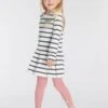 KIDSWORLD Jurk & Legging TOMORROW STARTS NOW! (set, 2-delig) -TrendyTijd Verkoop kidsworld jurk legging tomorrow starts now set 2 delig