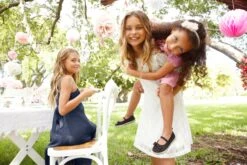 KIDSWORLD Kanten Jurk Met 3/4-mouwen -TrendyTijd Verkoop kidsworld kanten jurk met 3 4 mouwen beige 7