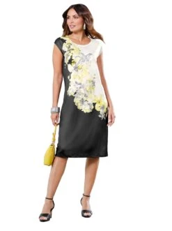 Q/S Designed By Jurk Met Overhemdkraag Jurk Met Crêpestructuur 22 Q/S Designed By Jurk Met Overhemdkraag Jurk Met Crêpestructuur -TrendyTijd Verkoop lady jerseyjurk zwart 3