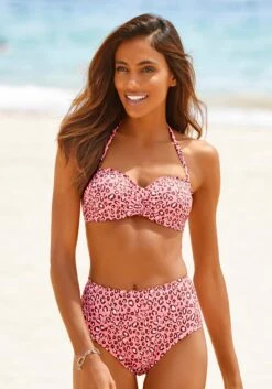 Buffalo Maxi-jurk Met Dierenprint 34 Buffalo Maxi-jurk Met Dierenprint -TrendyTijd Verkoop lascana beugelbikinitop in bandeaumodel mae met schulprandjes roze