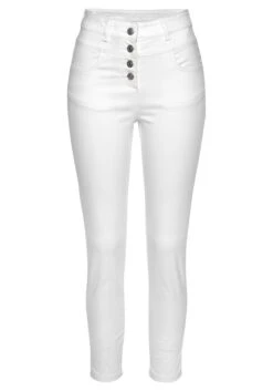 Vivance Midi-jurk Met Bloemetjesdessin 30 Vivance Midi-jurk Met Bloemetjesdessin -TrendyTijd Verkoop lascana high waist jeans van superstretch kwaliteit wit