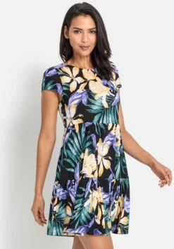 S.Oliver RED LABEL Beachwear Maxi-jurk Met Lage Ruglijn -TrendyTijd Verkoop lascana jerseyjurk 2