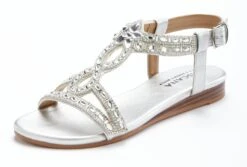 S.Oliver RED LABEL Beachwear Gedessineerde Jurk Met Sierband Achter -TrendyTijd Verkoop lascana sandalen 3