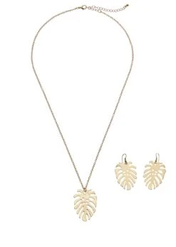 Buffalo Midi-jurk Met Een Gesmokte Top En Animal-print -TrendyTijd Verkoop lascana sieradenset ketting en oorringen met palmblad goud 2