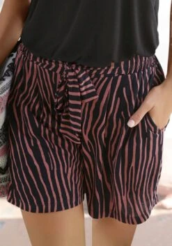 Vivance Maxi-jurk Met Stippenprint -TrendyTijd Verkoop lascana strandshort met wijde pijpen multicolor