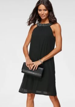 Aniston SELECTED Maxi-jurk Met Brede Bandjes Voor Het Aanrimpelen 26 Aniston SELECTED Maxi-jurk Met Brede Bandjes Voor Het Aanrimpelen -TrendyTijd Verkoop laura scott cocktailjurk amerikaanse hals met sierkraaltjes zwart 1