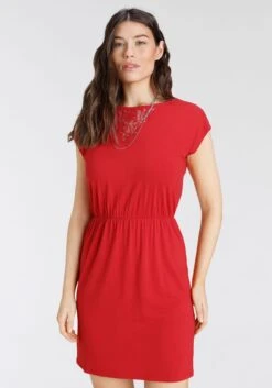 Classic Inspirationen Maxi-jurk -TrendyTijd Verkoop laura scott jerseyjurk met kant