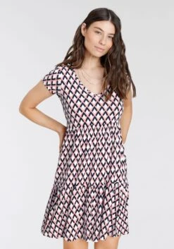 Pepe Jeans Mini-jurk Eyra -TrendyTijd Verkoop laura scott jerseyjurk roze 1