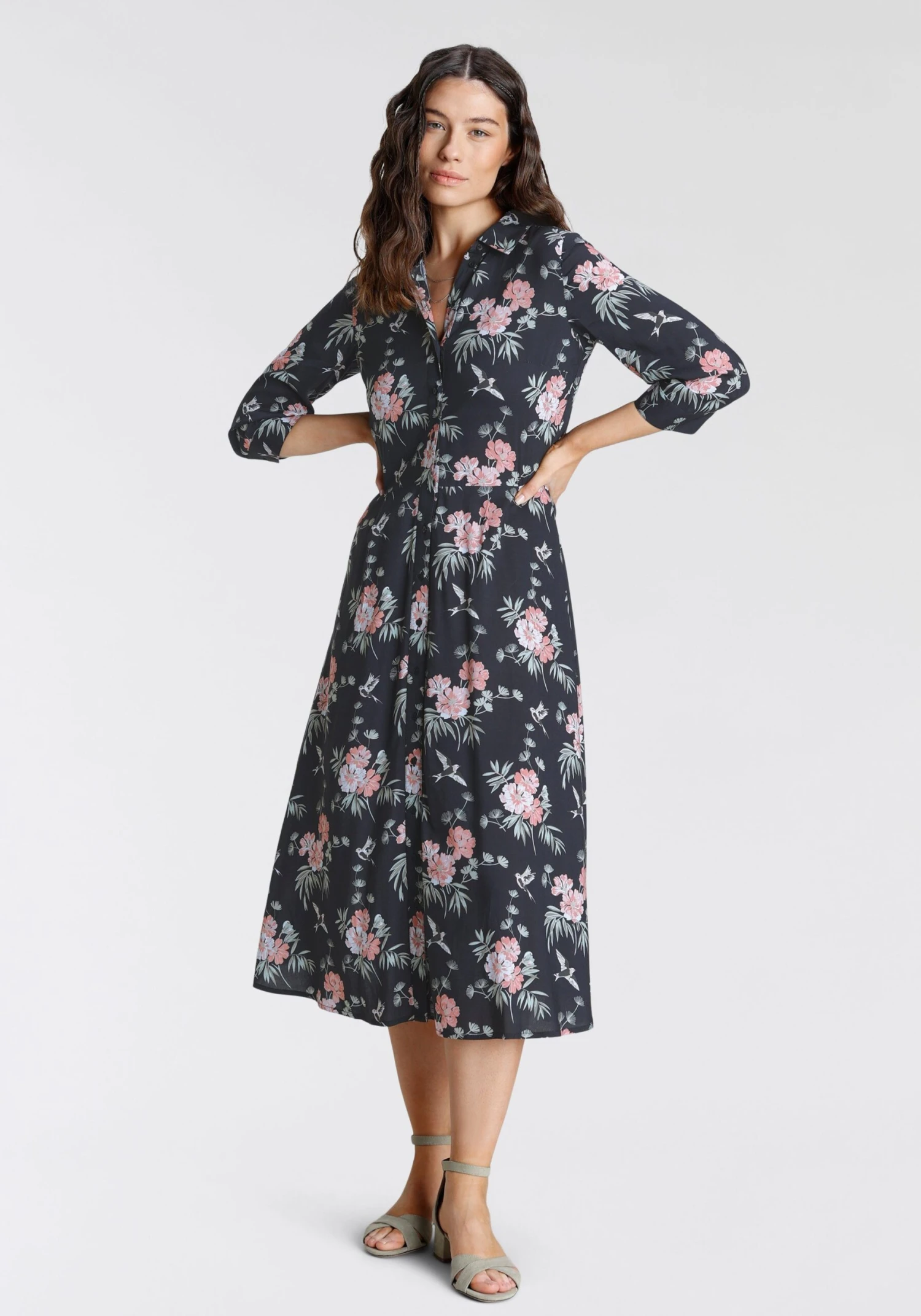 Laura Scott Jurk Met Overhemdkraag 4 Laura Scott Jurk Met Overhemdkraag - Afbeelding 2