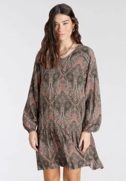 Laura Scott Jurk Met Overhemdkraag -TrendyTijd Verkoop laura scott jurk met overhemdkraag multicolor 4