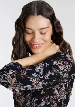 Laura Scott Jurk Met Overhemdkraag -TrendyTijd Verkoop laura scott jurk met overhemdkraag zwart 3