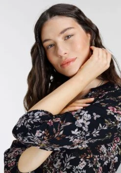 Laura Scott Jurk Met Overhemdkraag -TrendyTijd Verkoop laura scott jurk met overhemdkraag zwart 4