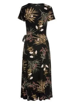 Laura Scott Midi-jurk In Wikkel-look - Nieuwe Collectie 27 Laura Scott Midi-jurk In Wikkel-look - Nieuwe Collectie -TrendyTijd Verkoop laura scott midi jurk in wikkel look nieuwe collectie zwart 5