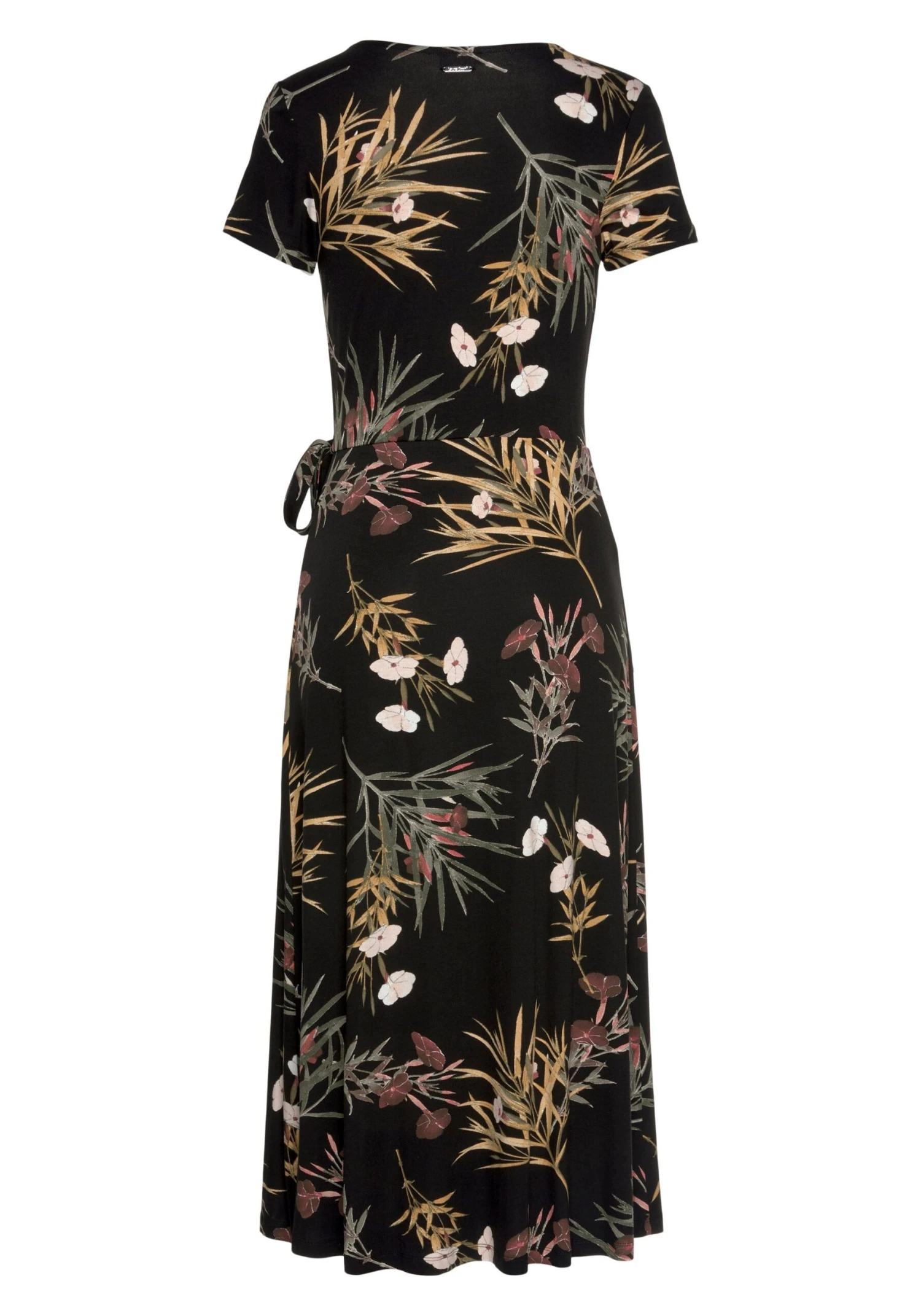 Laura Scott Midi-jurk In Wikkel-look - Nieuwe Collectie 8 Laura Scott Midi-jurk In Wikkel-look - Nieuwe Collectie - Afbeelding 6