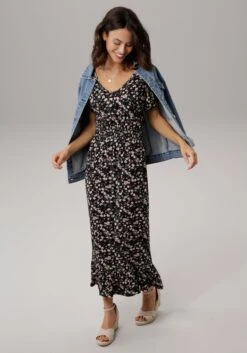 Laura Scott Midi-jurk Met Smoking