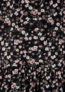 Laura Scott Midi-jurk Met Smoking -TrendyTijd Verkoop laura scott midi jurk met smoking zwart 9