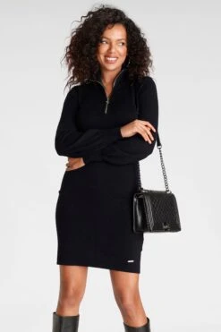 Tommy Hilfiger Curve Jurk Met Overhemdkraag CRV ORG CO STRIPE MIDI SHIRT DRS -TrendyTijd Verkoop laura scott tricotjurk 3