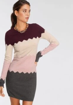 Calvin Klein Curve Jurk Met Overhemdkraag INCLUSIVE REC CDC SHIRT DRESS -TrendyTijd Verkoop laura scott tricotjurk met zigzagmotief rood