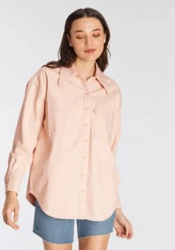 Calvin Klein Jurk Met Overhemdkraag RECYCLED CDC SHIRT DRESS -TrendyTijd Verkoop levis overhemdblouse jadon denim shirt fresh collection roze