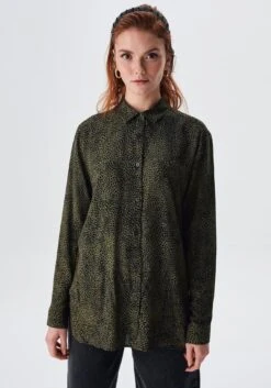 Lady Jurk In A-lijn Jurk 33 Lady Jurk In A-lijn Jurk -TrendyTijd Verkoop ltb blouse met lange mouwen yetogo 1 delig groen