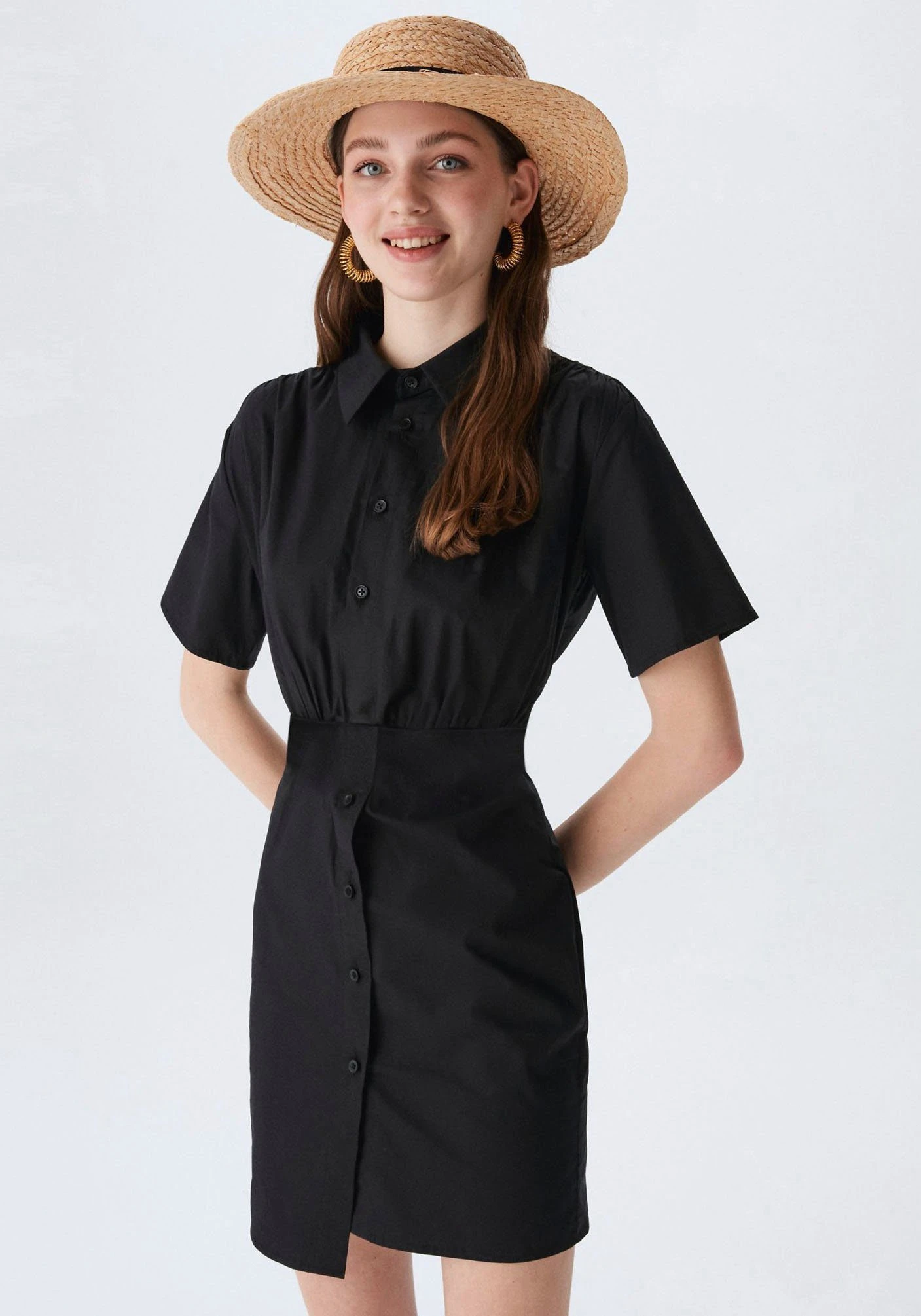 Saint Tropez Jurk Met Overhemdkraag LinetteSZ Tunic 15 Saint Tropez Jurk Met Overhemdkraag LinetteSZ Tunic - Afbeelding 13