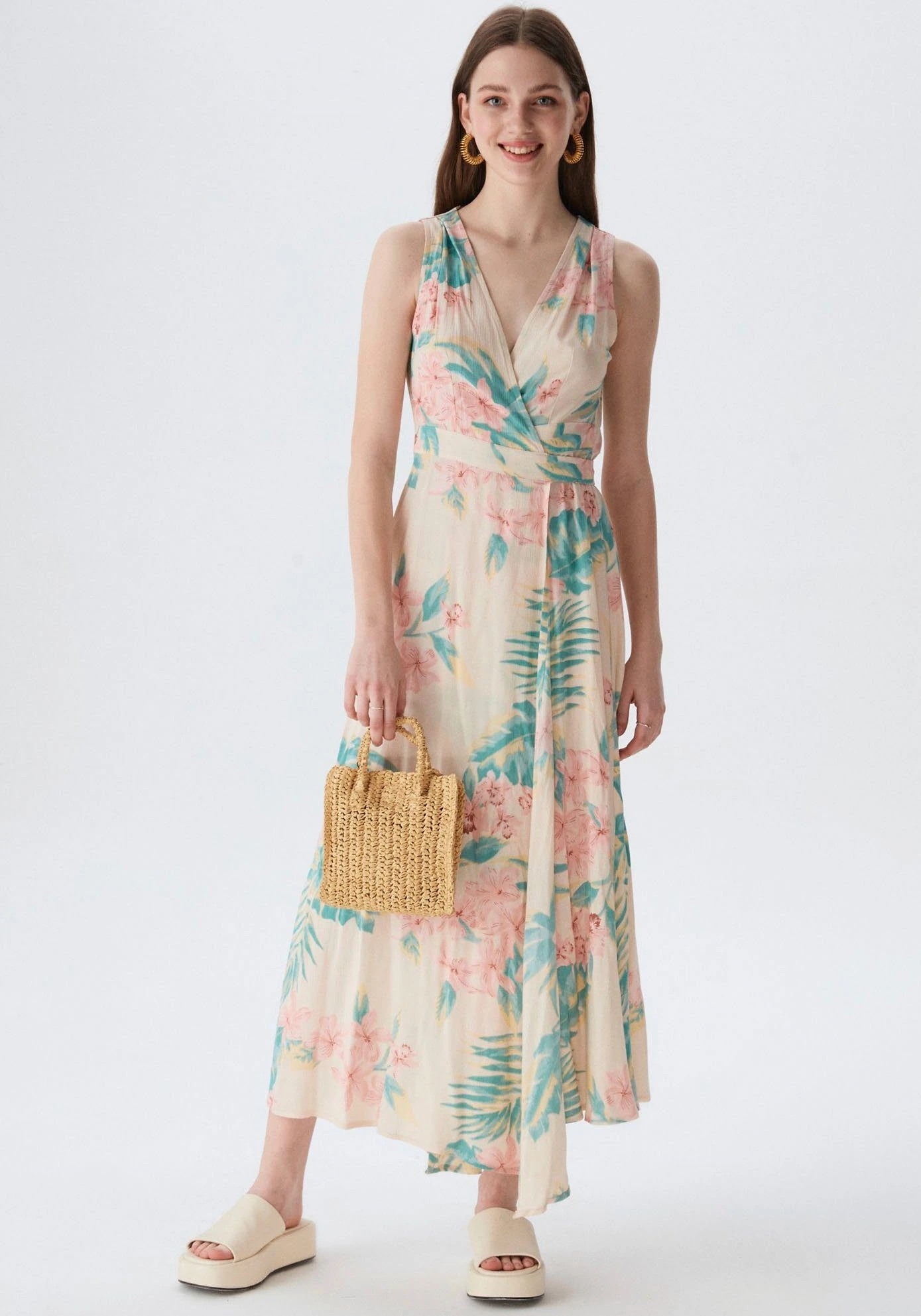 LTB Gedessineerde Jurk Zoyapa 3 LTB Gedessineerde Jurk Zoyapa