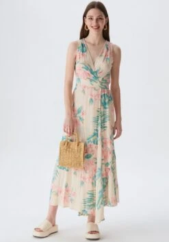 Melrose Midi-jurk -TrendyTijd Verkoop ltb gedessineerde jurk zoyapa