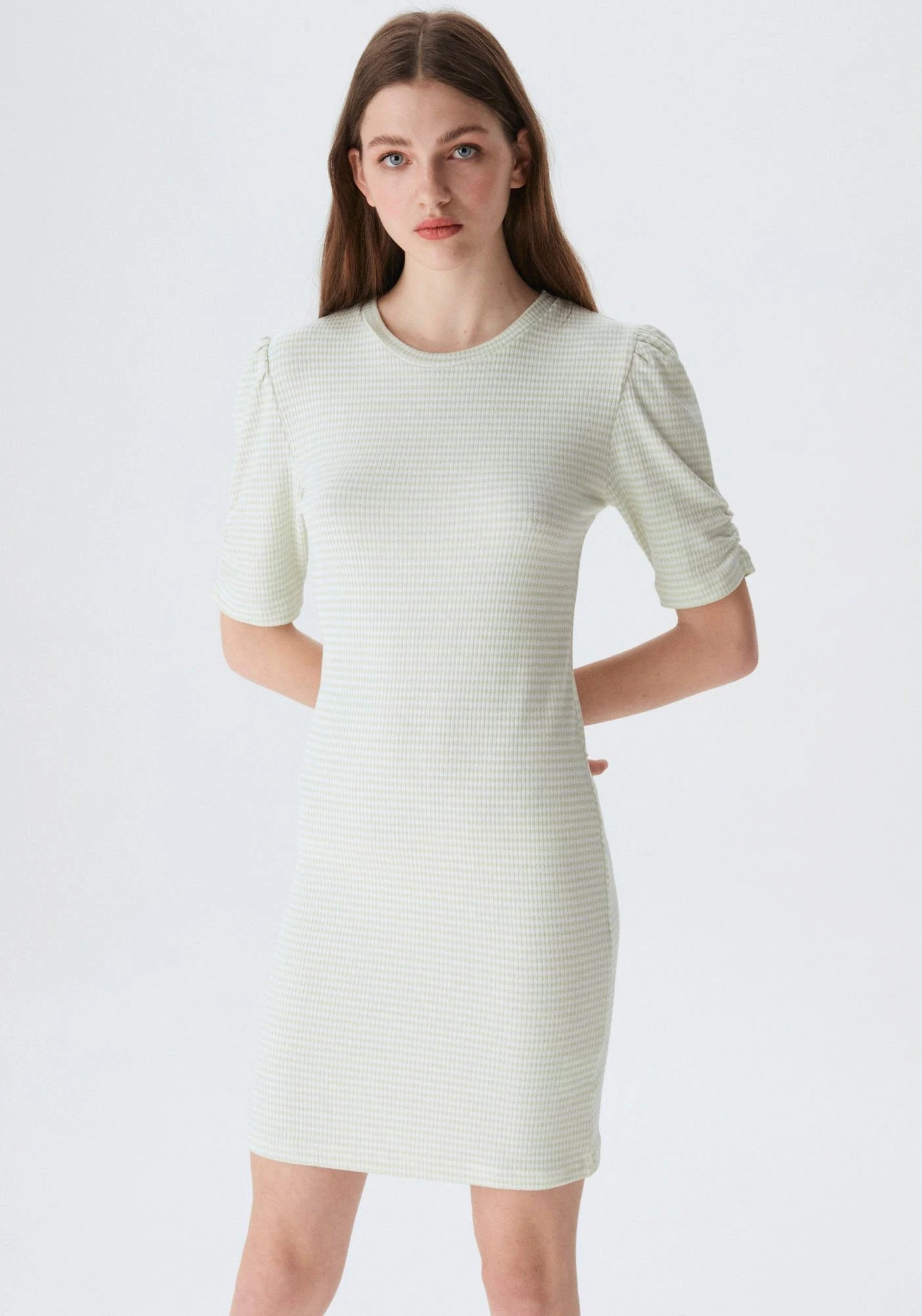 Calvin Klein Curve Maxi-jurk INCLU COTTON STRETCH SLIP DRESS 9 Calvin Klein Curve Maxi-jurk INCLU COTTON STRETCH SLIP DRESS - Afbeelding 7