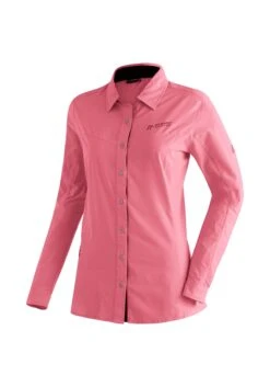 Saint Tropez Jurk Met Overhemdkraag Poline Dress -TrendyTijd Verkoop maier sports functionele blouse sinnes tec w perfect voor wisselend weer bij tochten roze 1