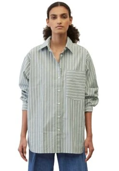 Aniston SELECTED Maxi-jurk Met Gestreepte Rok -TrendyTijd Verkoop marc opolo denim overhemdblouse 248113442571 1 delig groen