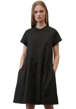 Laura Scott Mini-jurk 32 Laura Scott Mini-jurk -TrendyTijd Verkoop marc opolo denim volantjurk zwart 3