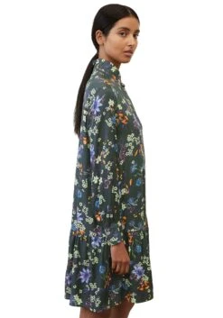 Marc O'Polo Gedessineerde Jurk 21565 -TrendyTijd Verkoop marc opolo gedessineerde jurk 21565 multicolor 2