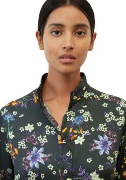 Marc O'Polo Gedessineerde Jurk 21565 -TrendyTijd Verkoop marc opolo gedessineerde jurk 21565 multicolor 3