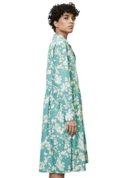 Marc O'Polo Jurk Met Overhemdkraag -TrendyTijd Verkoop marc opolo jurk met overhemdkraag blauw 4