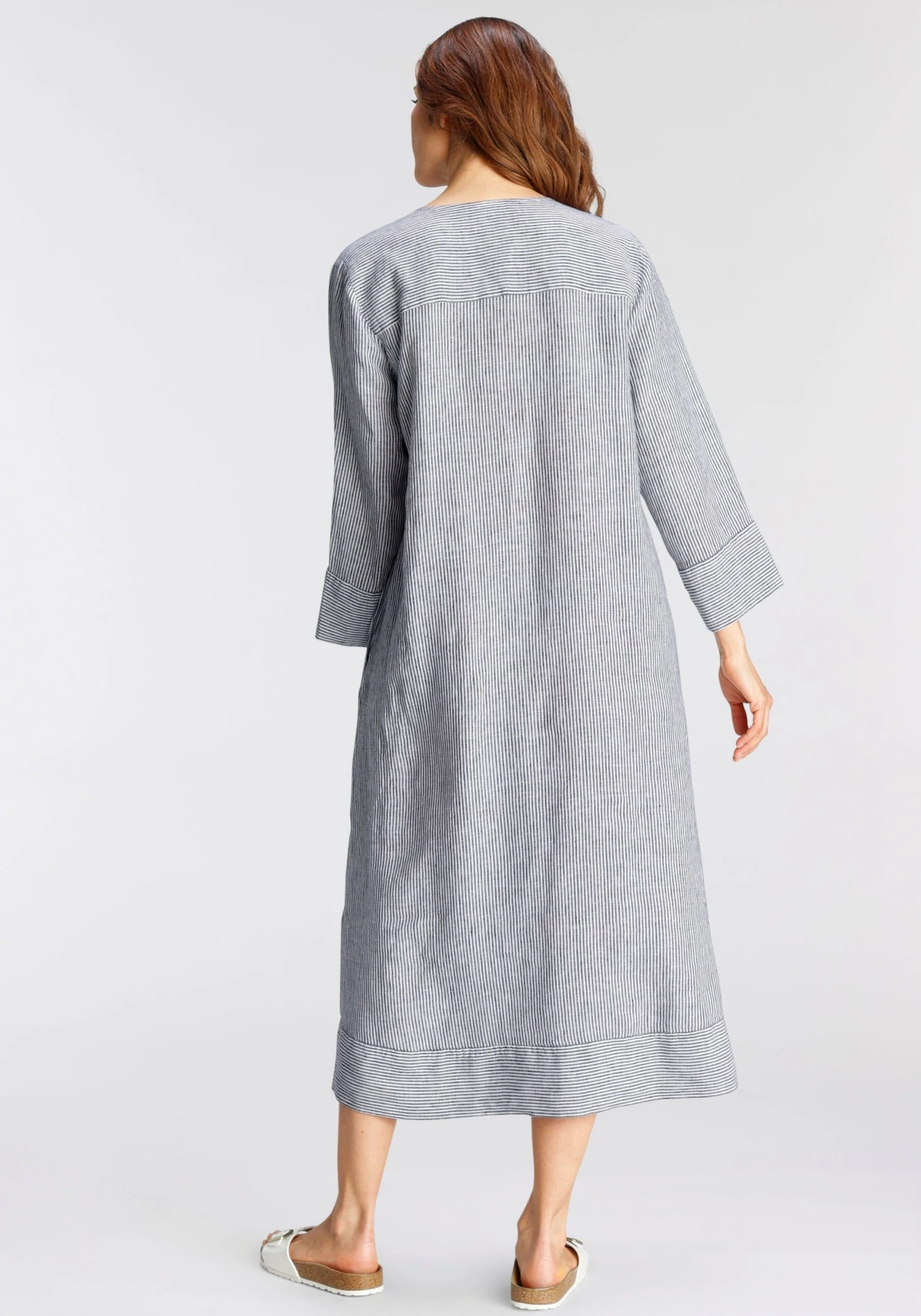 Masai Midi-jurk Nybitten Ruimvallend Zonder Sluiting 4 Masai Midi-jurk Nybitten Ruimvallend Zonder Sluiting - Afbeelding 2