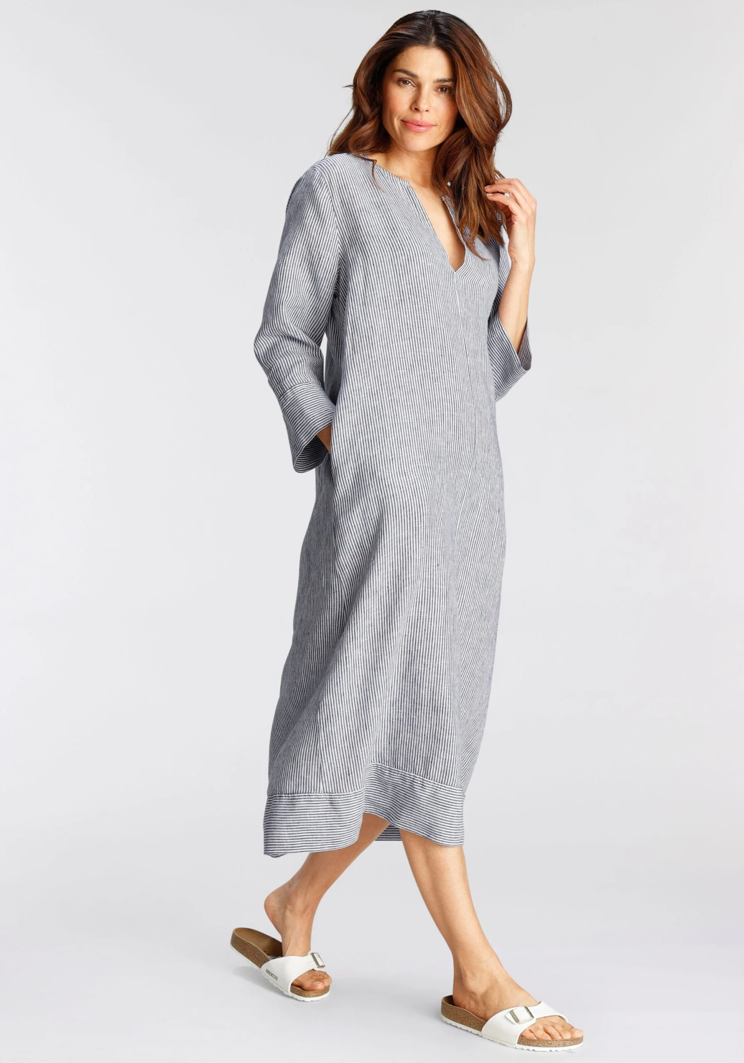 Masai Midi-jurk Nybitten Ruimvallend Zonder Sluiting 7 Masai Midi-jurk Nybitten Ruimvallend Zonder Sluiting - Afbeelding 5