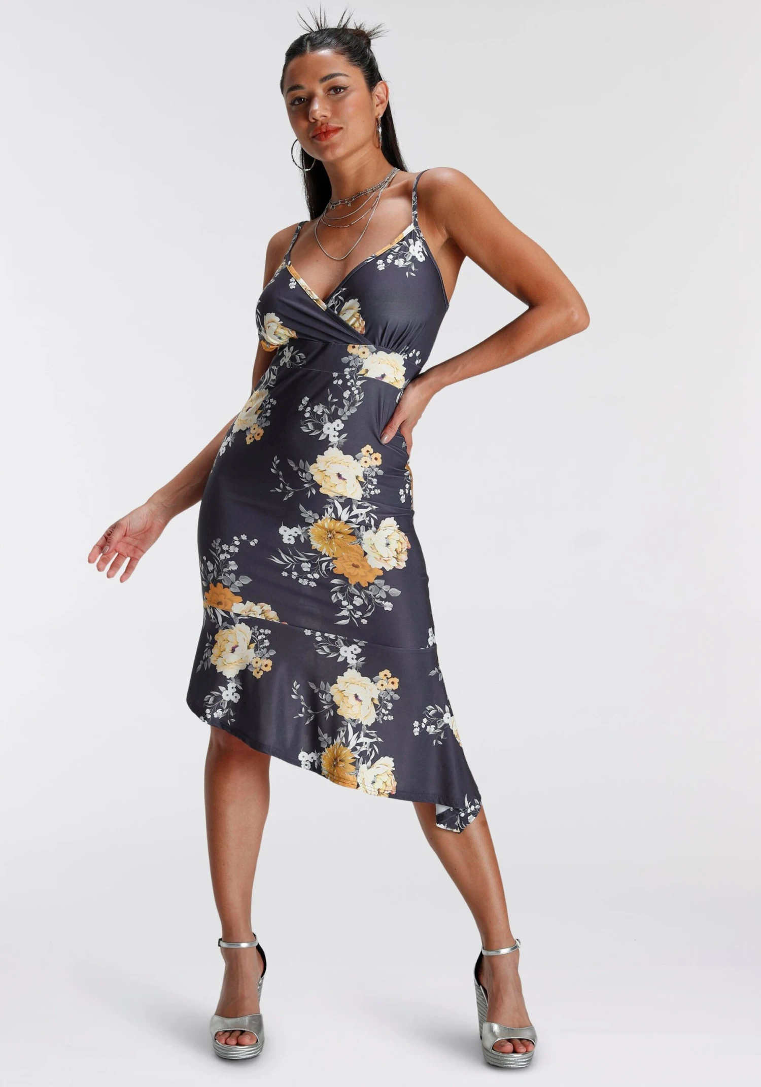 Vero Moda Jurk In Overgooiermodel VMCAMIL SINGLET CALF DRESS JRS 10 Vero Moda Jurk In Overgooiermodel VMCAMIL SINGLET CALF DRESS JRS - Afbeelding 8