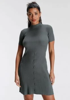 CREATION L PREMIUM Jerseyjurk Punta Di Roma-jurk -TrendyTijd Verkoop melrose tricotjurk blauw 4