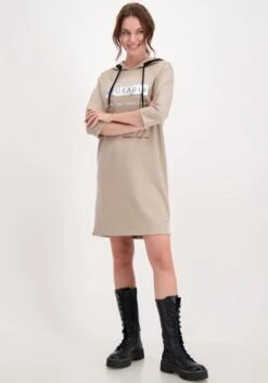 ONLY CARMAKOMA Jurk Met Overhemdkraag CARNEWDENIZIA 3/4 BLK SHIRTDRESS WVN -TrendyTijd Verkoop monari sweatjurk bruin 1