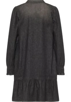 MUSTANG Midi-jurk Frida Denim Dress -TrendyTijd Verkoop mustang midi jurk frida denim dress zwart 3